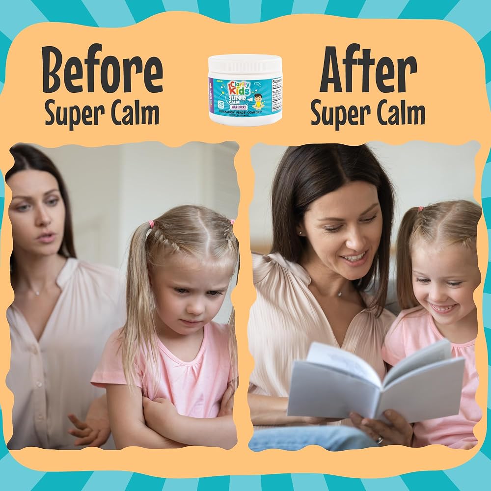 Clarity Prime Super Calm Magnesium Chewable for Kids - 30 Count - image 6