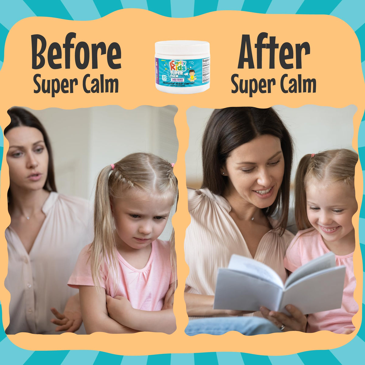 Clarity Prime Super Calm Magnesium Chewable for Kids - 30 Count - image 6