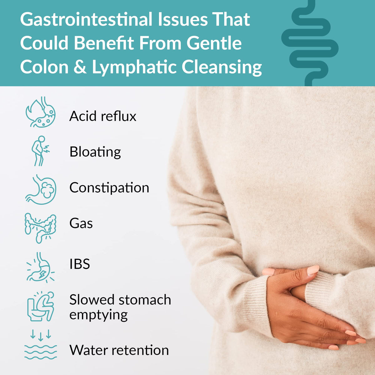 Organixx Lymphatic & Colon Cleanse Probiotic Support - 60 Capsules - image 5