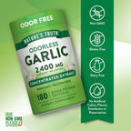 Nature's Truth Odorless Garlic Softgels - 180 Softgels - image 3