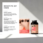 Fitness Health Iron Tablets High Strength 14mg - 120 Tablets - image 2