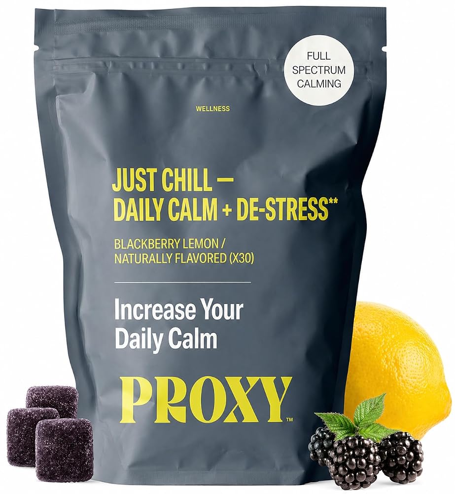 PROXY Just Chill Calm Gummies with Ashwagandha & Magnesium - 30 Count