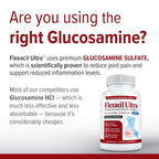 Flexacil Ultra Joint Support Glucosamine Chondroitin MSM - 60 Capsules - image 7