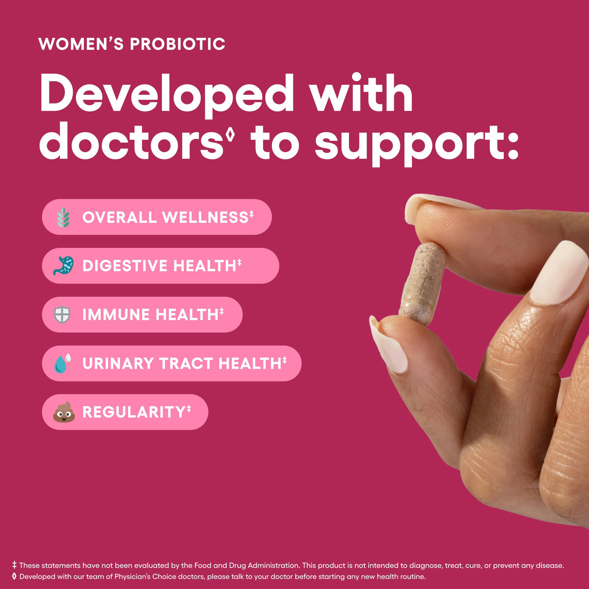 Physician's CHOICE Women's Probiotic 50 Billion CFU - 30 Capsules - image 4