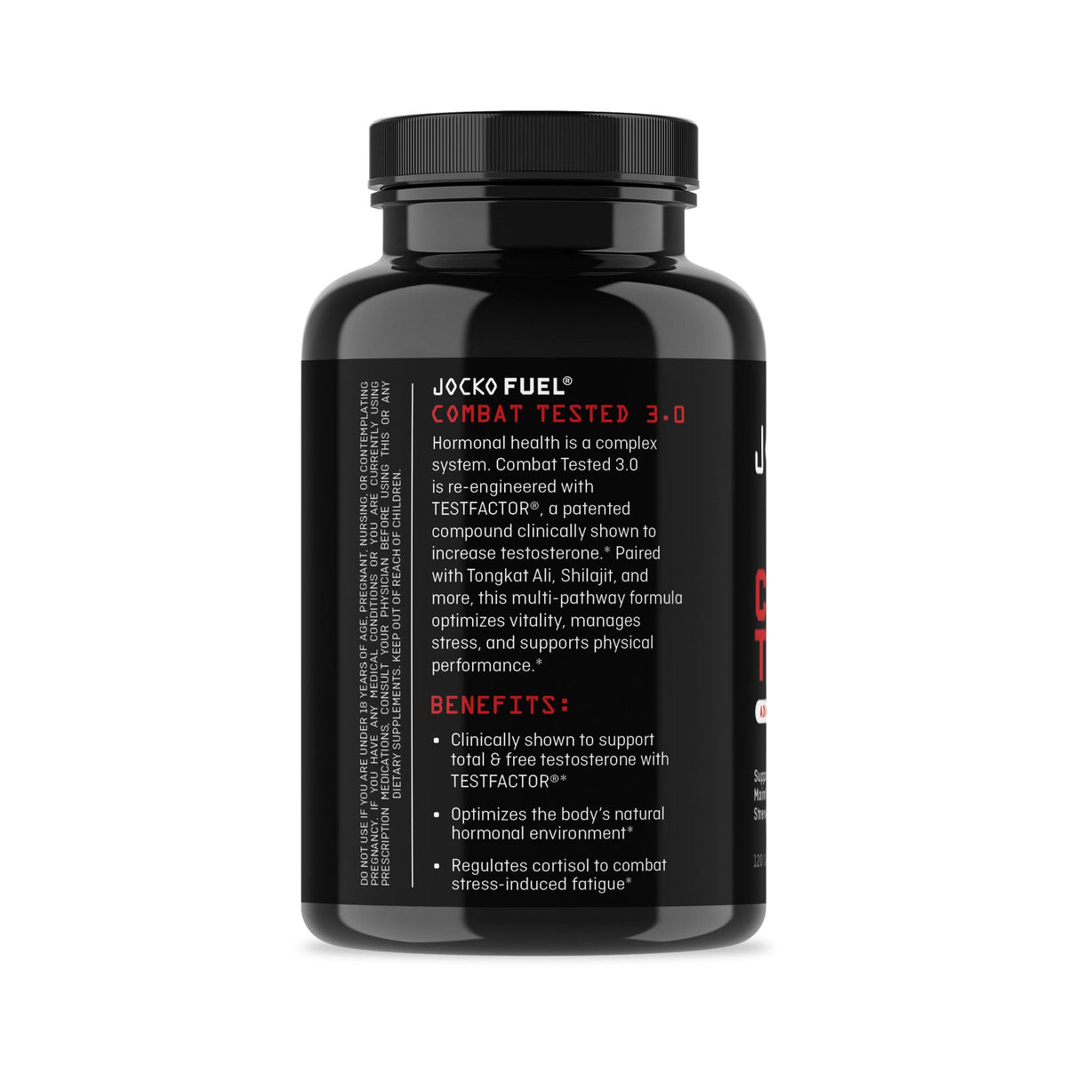Jocko Fuel Combat Tested 3.0 Testosterone Support - 120 Capsules - image 2