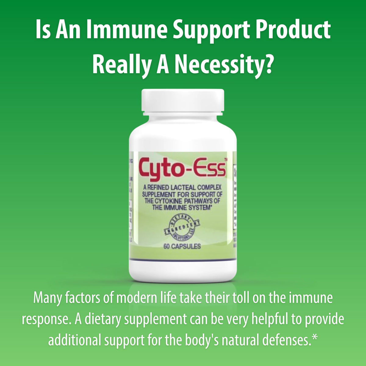 Jigsaw Health Cyto-Ess Immune Support - 60 Capsules - image 5