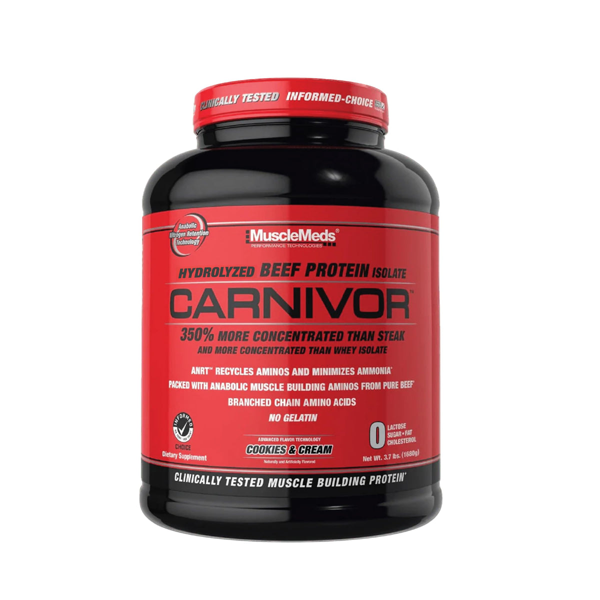 MuscleMeds Carnivor Beef Protein Isolate Powder