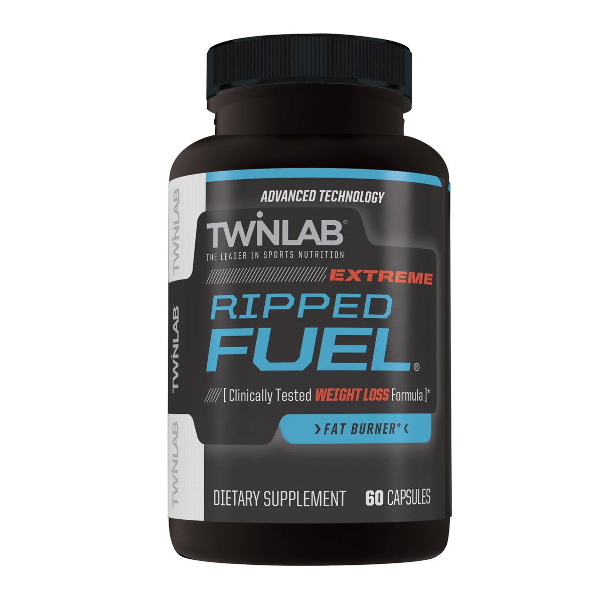 Twinlab Ripped Fuel Extreme Energy Supplement - 60 Capsules