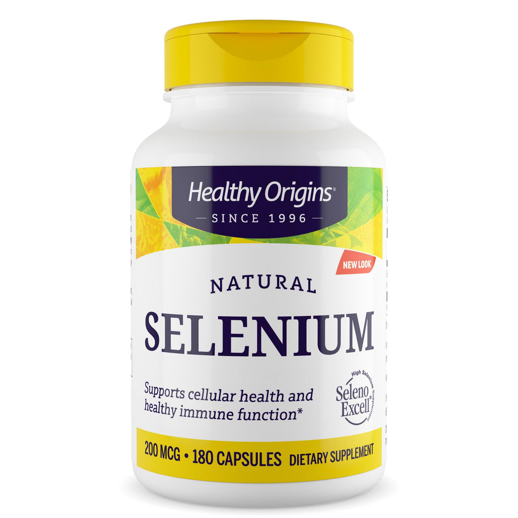 Healthy Origins Selenium 200 mcg SelenoExcell - 180 Capsules
