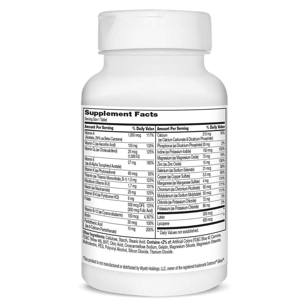 21st Century Sentry Senior Men 50+ Multivitamin - 100 Tablets - image 12