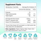 VZOXAINS Ashwagandha Gummies with Vitamin D & C - 120 Count - image 3