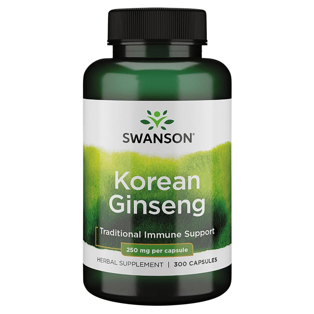 Swanson Full Spectrum Korean Ginseng 250 mg - 300 Capsules