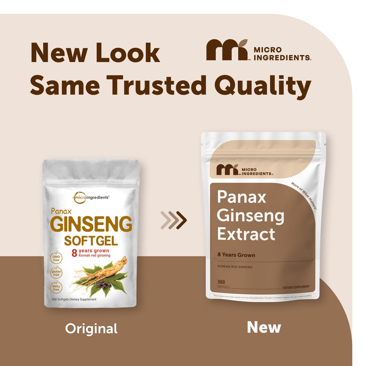 Micro Ingredients Red Panax Ginseng Supplement - 300 Softgels - image 2