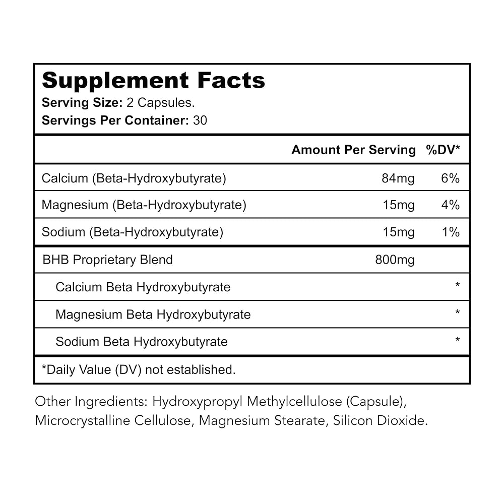 Bright Naturals Keto Burn - Keto BHB Supplement for Keto Diet