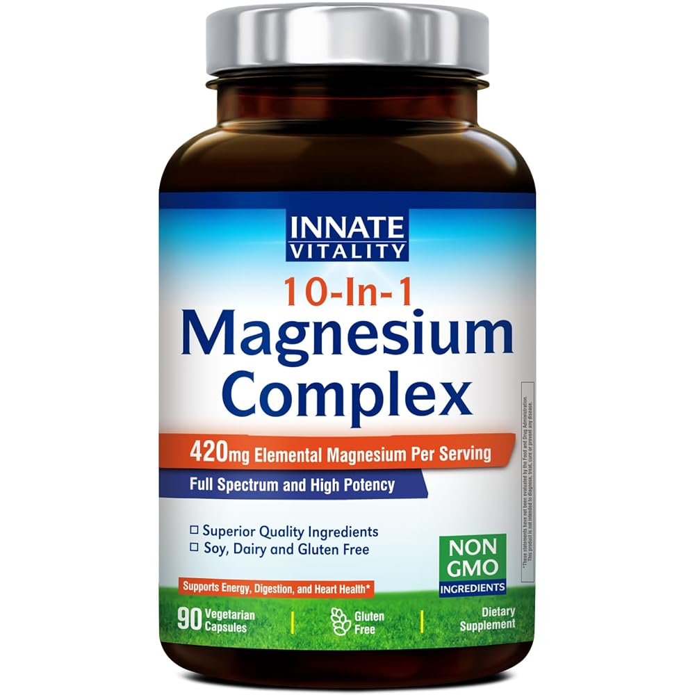 Innate Vitality 10-in-1 Magnesium Complex 960mg