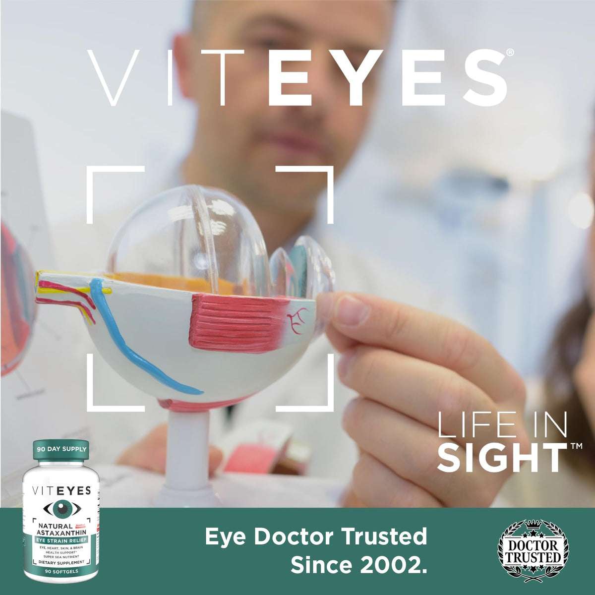 Viteyes Natural Astaxanthin Eye Strain Relief - 90 Softgels - image 5