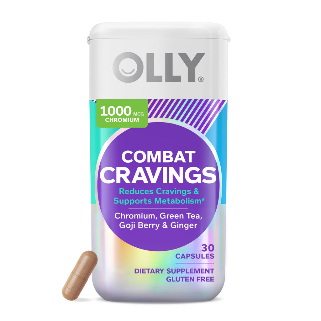 OLLY Combat Cravings Metabolism Support Chromium - 30 Capsules