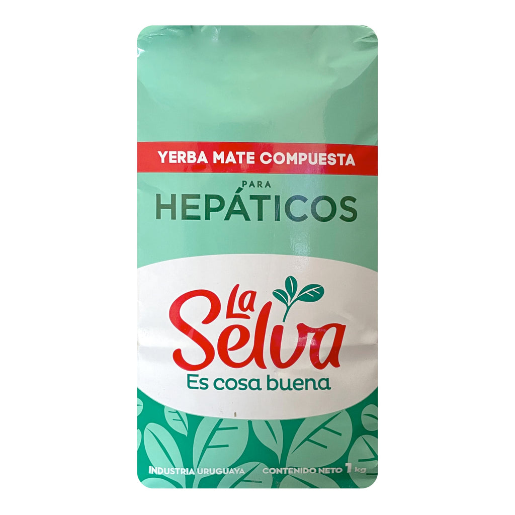 LaSelva La Selva Yerba Mate para Hepaticos Herbal Blend - 1 kg
