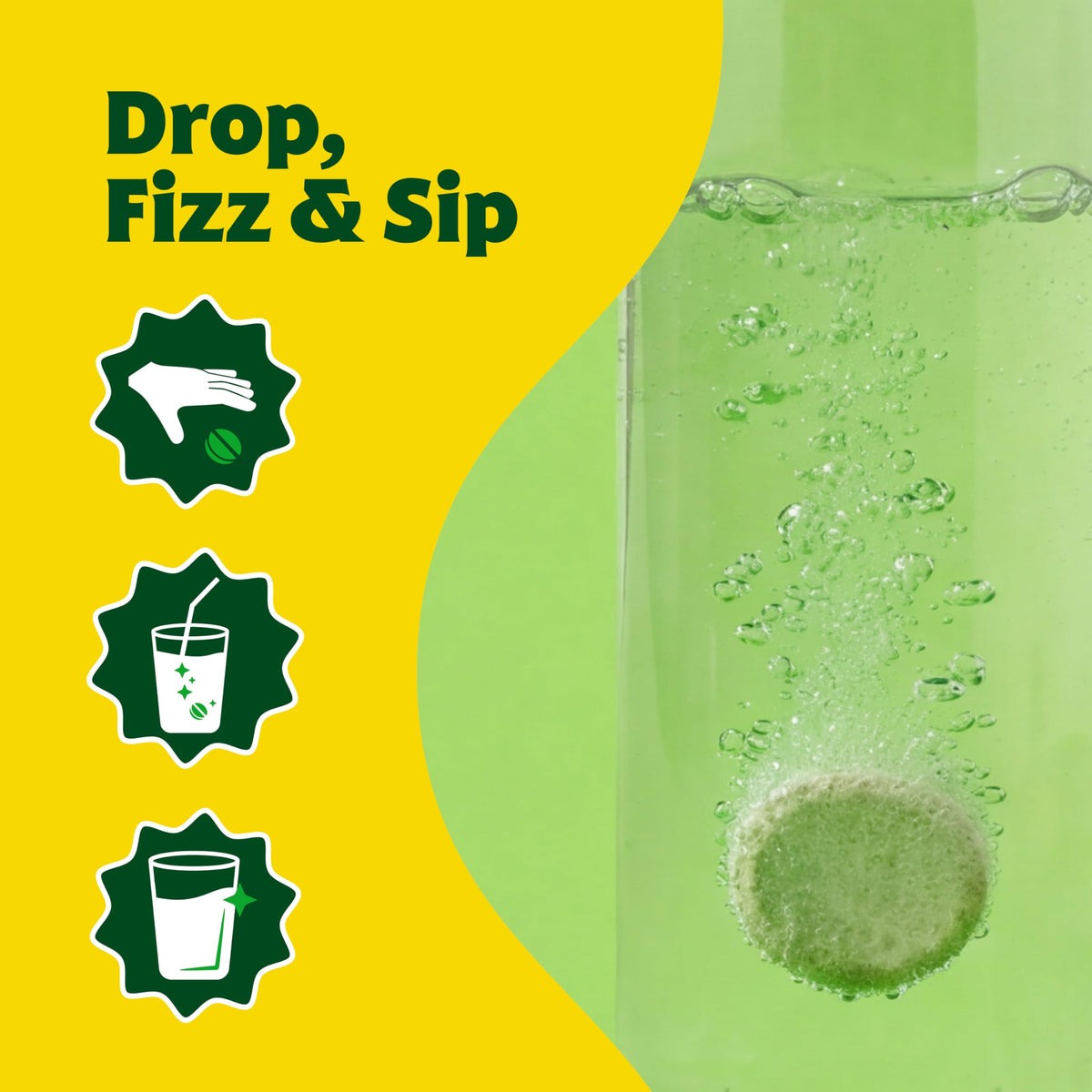 Amazing Grass Effervescent Fizzy Green Tablets