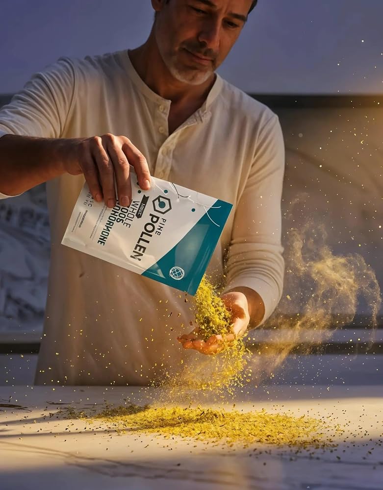 Anabolic Health Pine Pollen Powder Natural Energy – 60g - image 4