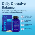 LOVEBUG Here's The Skinny Probiotics 10 Billion CFU - 60 Tablets - image 2