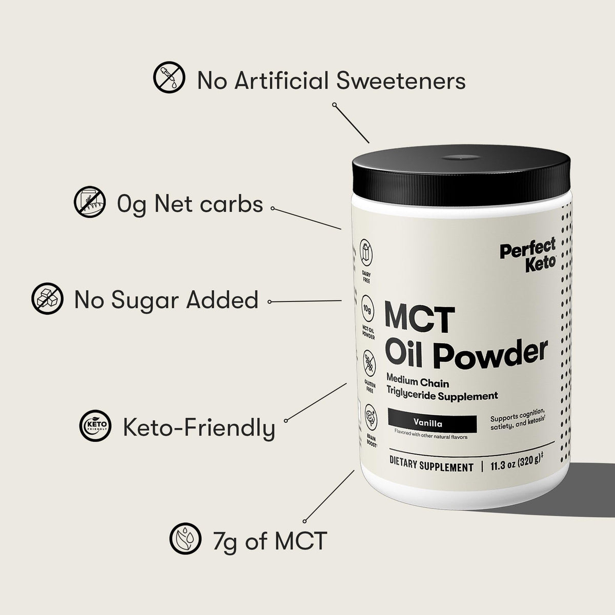 Perfect Keto MCT Oil Powder