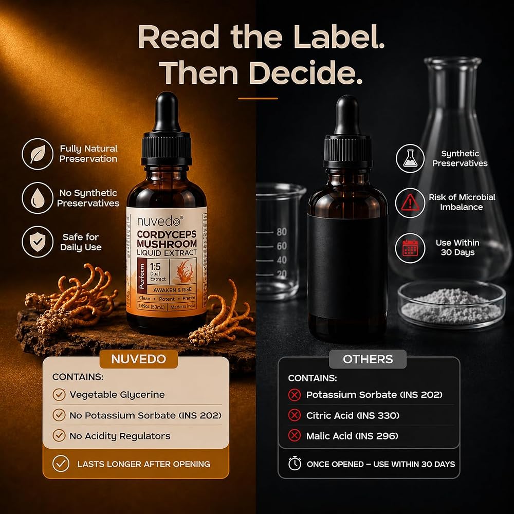 Nuvedo Cordyceps Mushroom Liquid Extract - 50 ml - image 7
