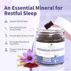 MABEFY Blueberry & Strawberry Potassium Magnesium Gummies for Sleep