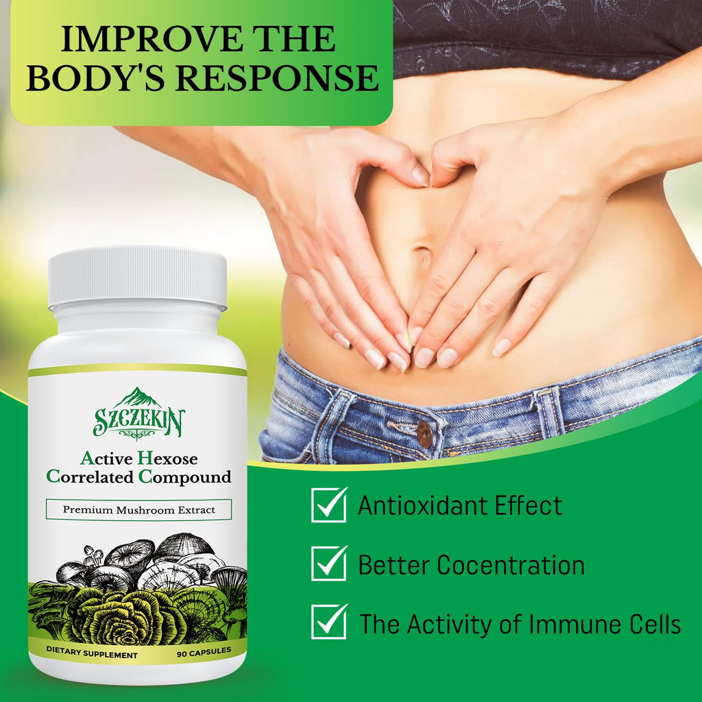 SZCZEKIN Active Hexose Correlated Compound 1500 mg Supplement