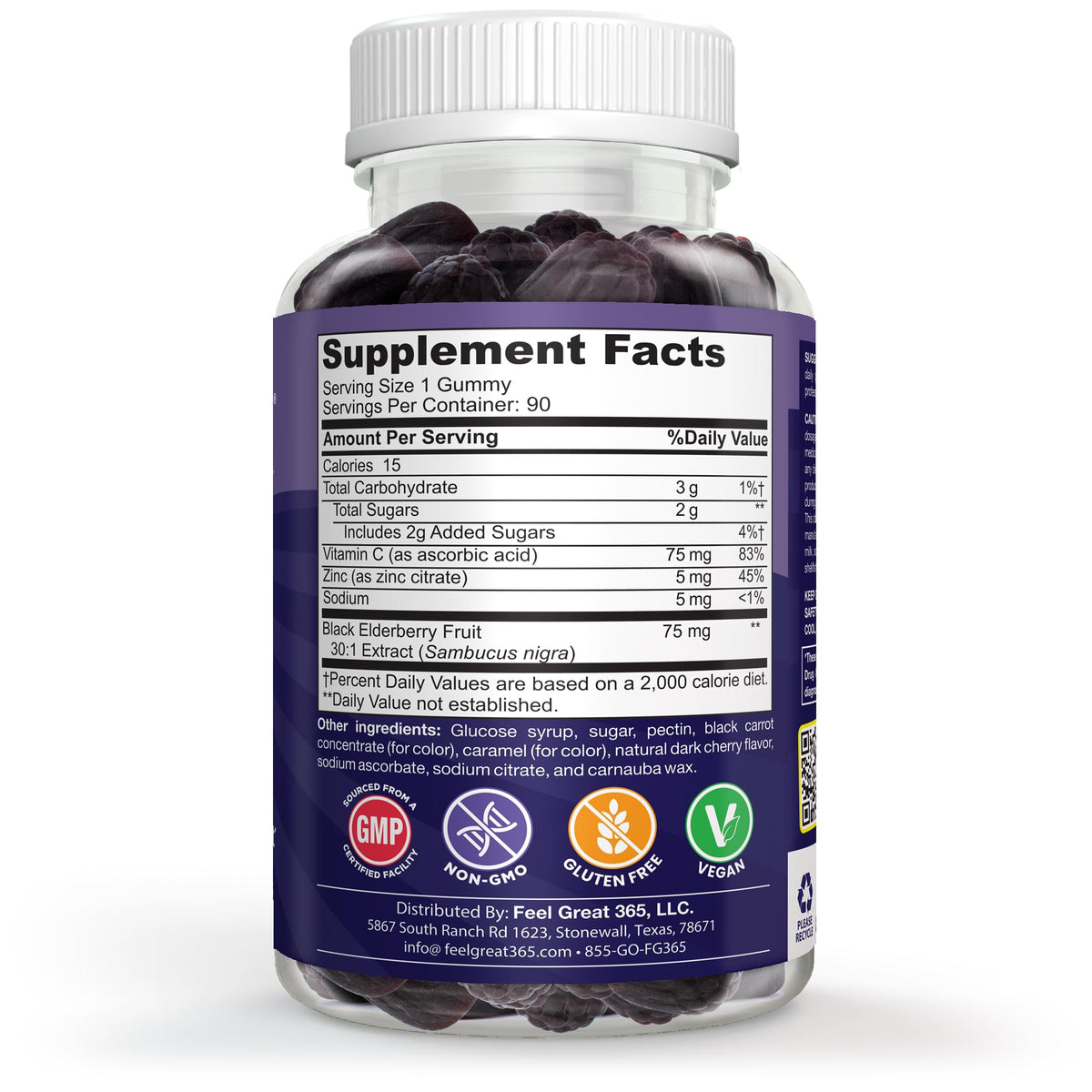 The Feel Great Vitamin Company Feel Great Vitamin Co. Elderberry