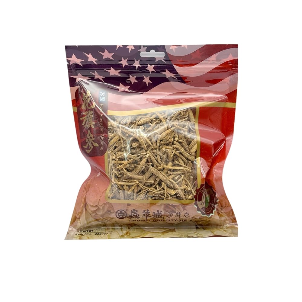 蟲草城 Chung Chou City Chung Chou City American Ginseng Root Fibers - 8 oz - image 2
