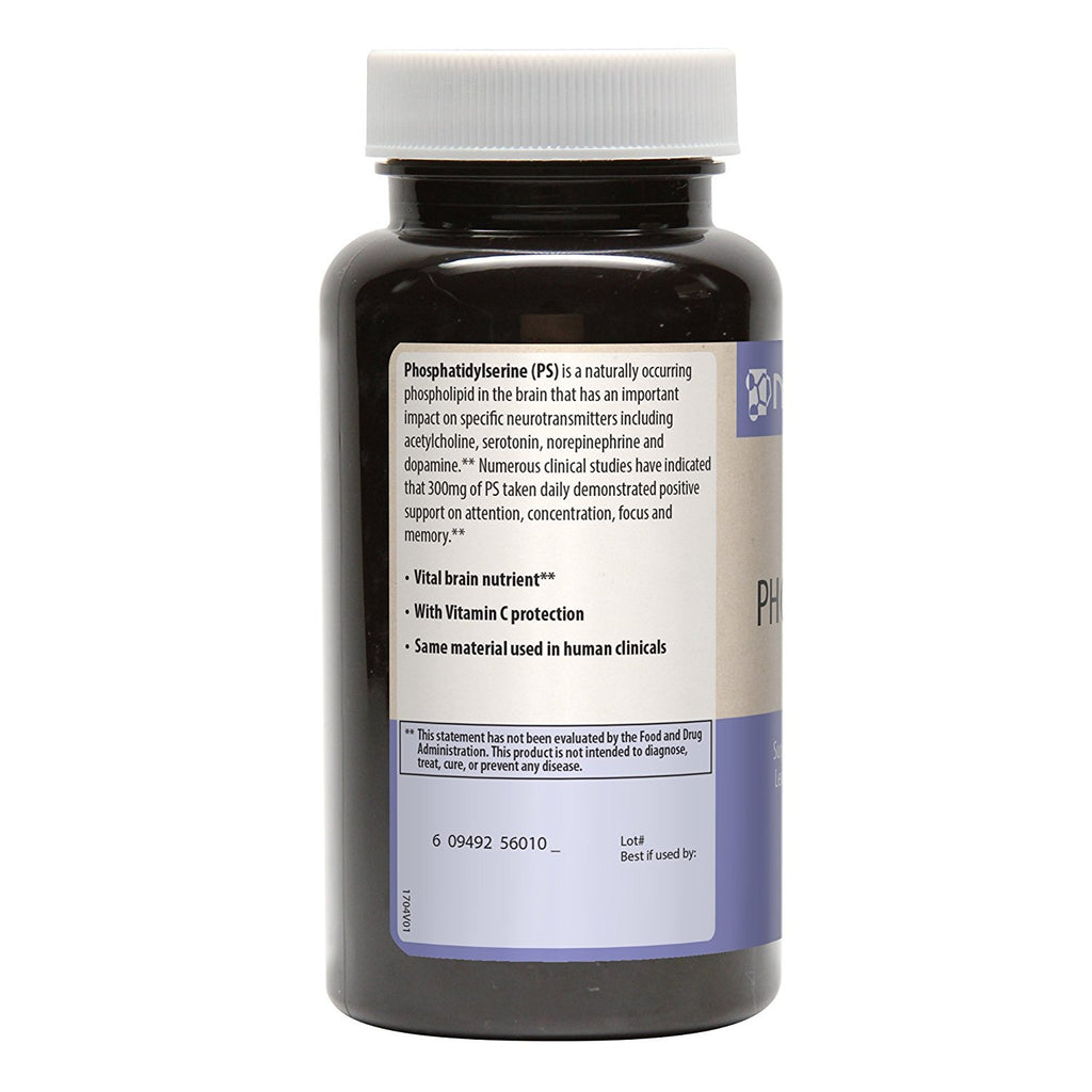 MRM Nutrition Phosphatidylserine 100mg - 60 Softgels - image 3