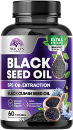 Nature's Strength Black Seed Oil 1000mg - 60 Softgels