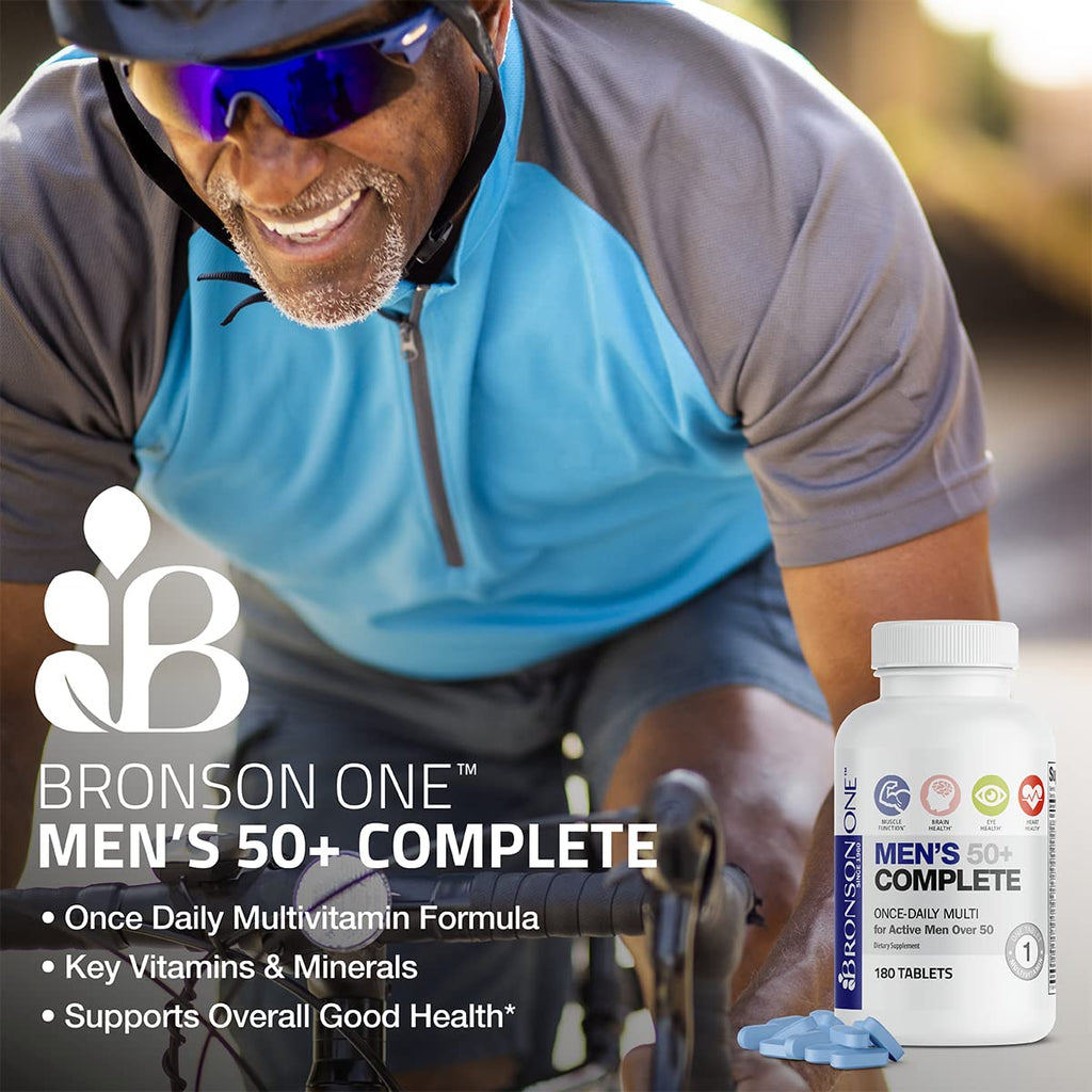 Bronson ONE Daily Mens 50+ Complete Multivitamin Multimineral