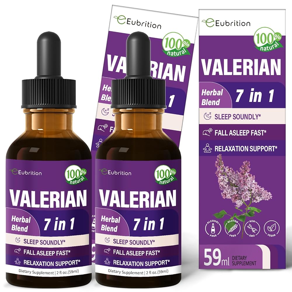 Eubrition Valerian Root Sleep Support Drops