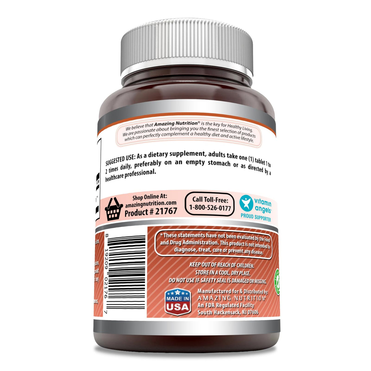 Amazing Nutrition L-Lysine 1000 mg - 360 Tablets - image 3