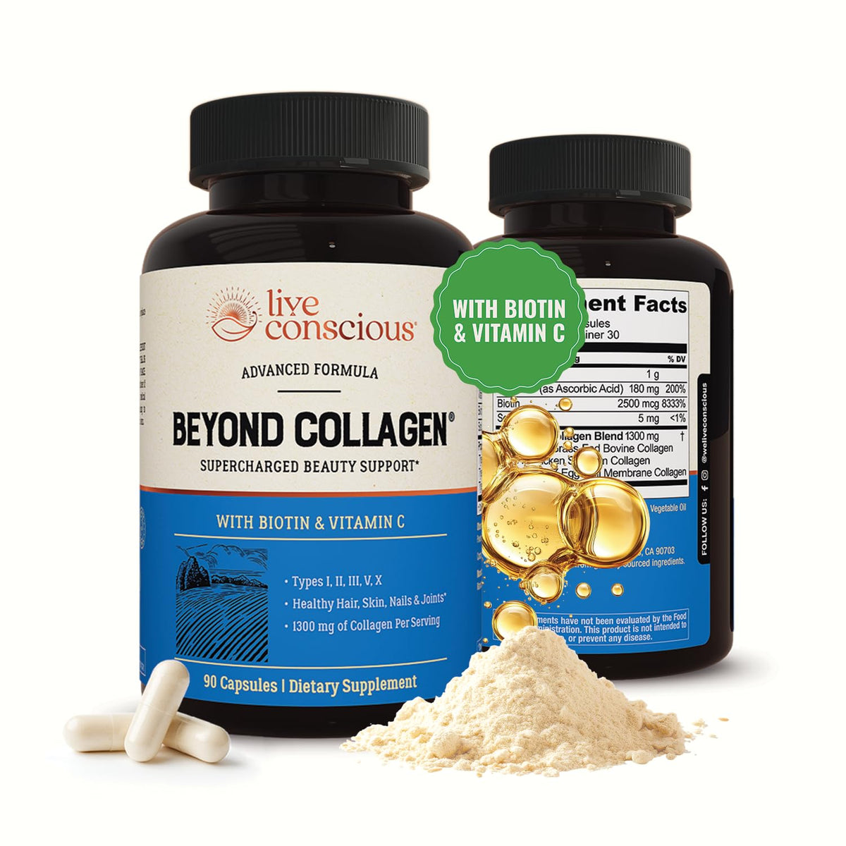 Live Conscious Beyond Collagen Capsules - Parent