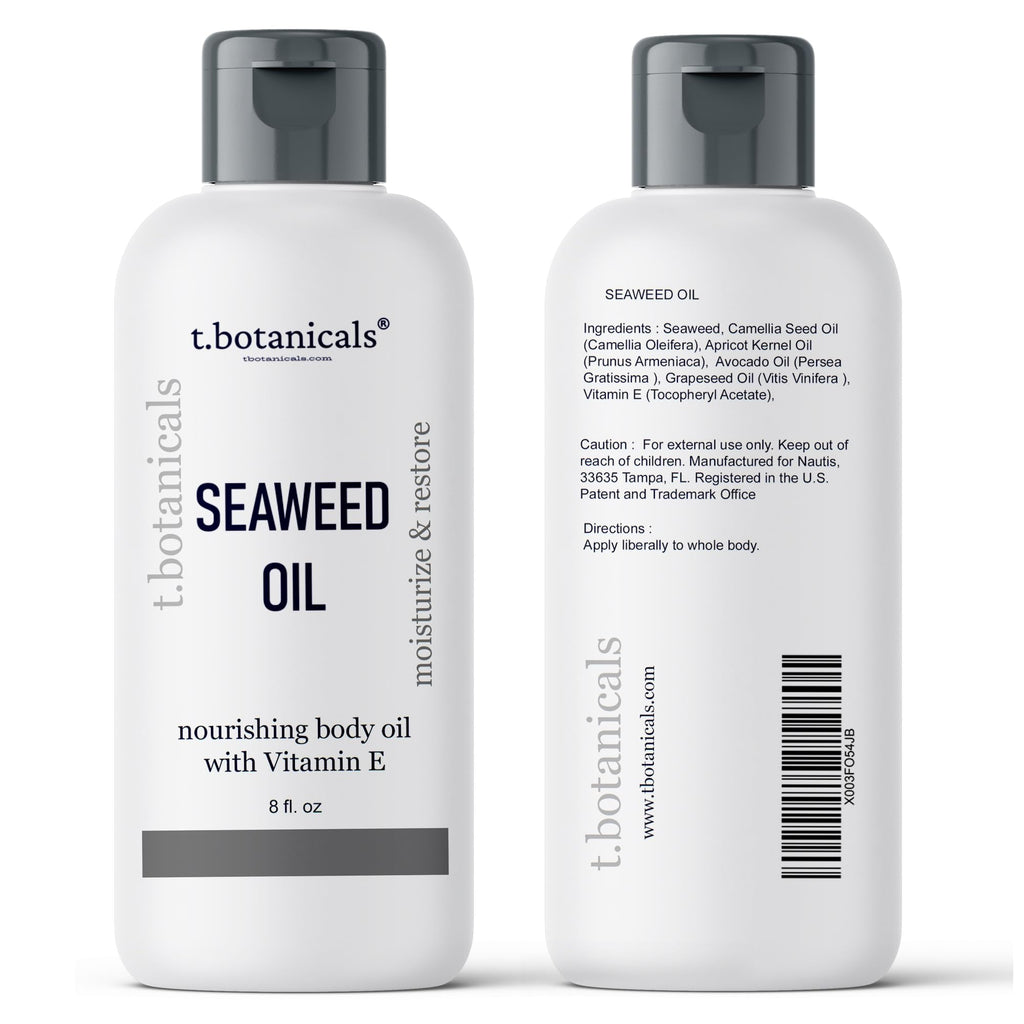 t.botanicals Seaweed Body Oil Anti-Aging Moisturizer - 8 Fl Oz - image 7