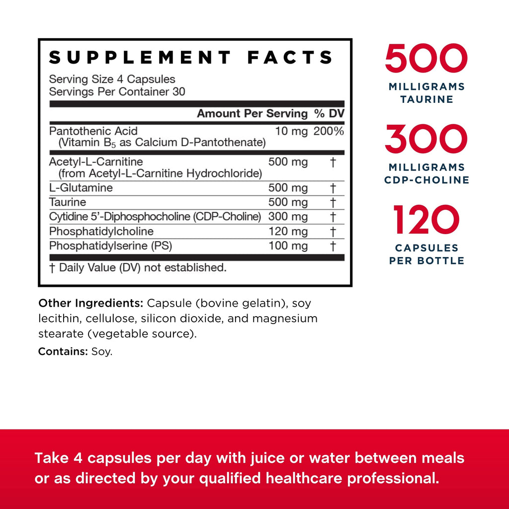 Jarrow Formulas Neuro Optimizer Brain Health - 240 Capsules - image 2