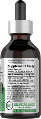 Horbäach Motherwort Herb Extract Tincture - 2 Fl Oz - image 2