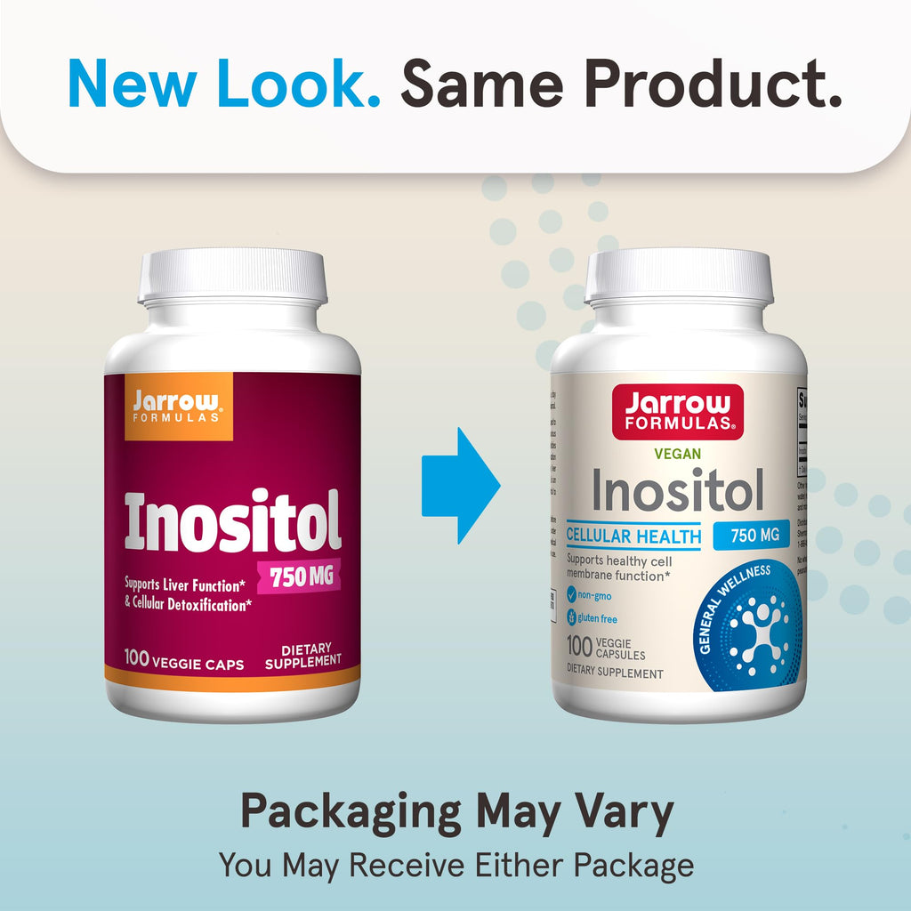 Jarrow Formulas Inositol 750 mg Liver Support - 100 Capsules - image 2