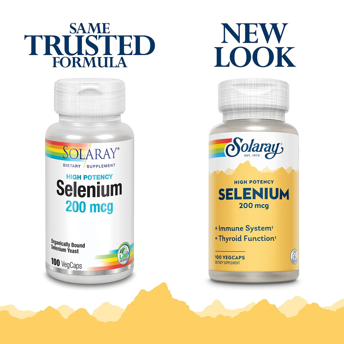 SOLARAY Selenium 200mcg Thyroid Support - 100 Vegetarian Capsules - image 2