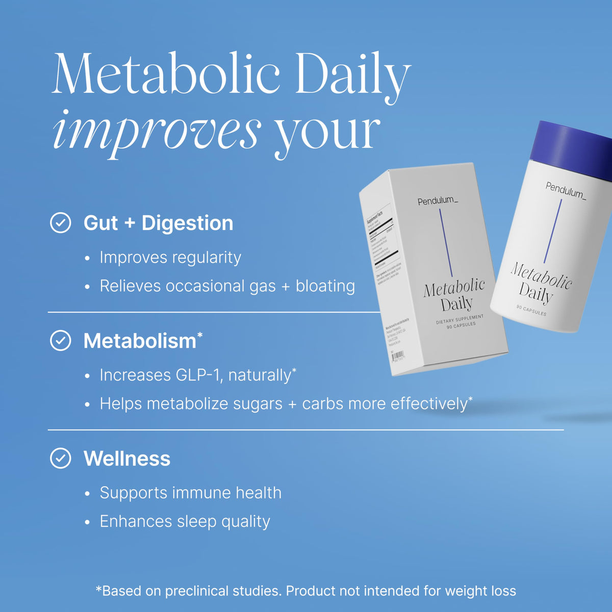 Pendulum Metabolic Daily with Akkermansia