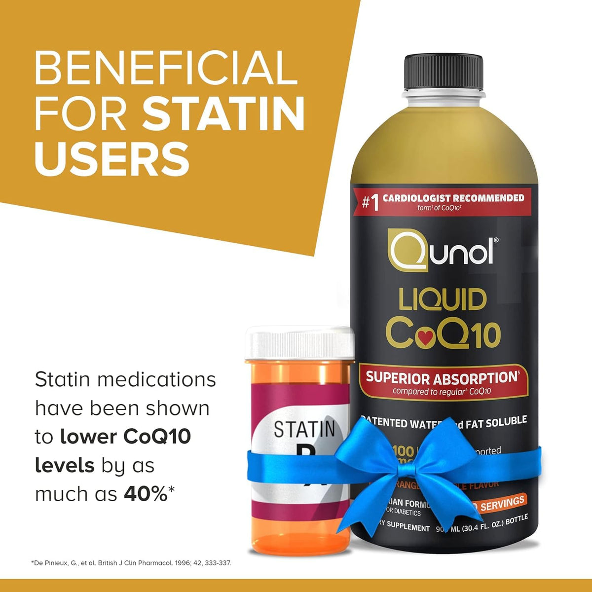 Qunol Liquid CoQ10 100mg Superior Absorption - 30 Fl Oz - image 3