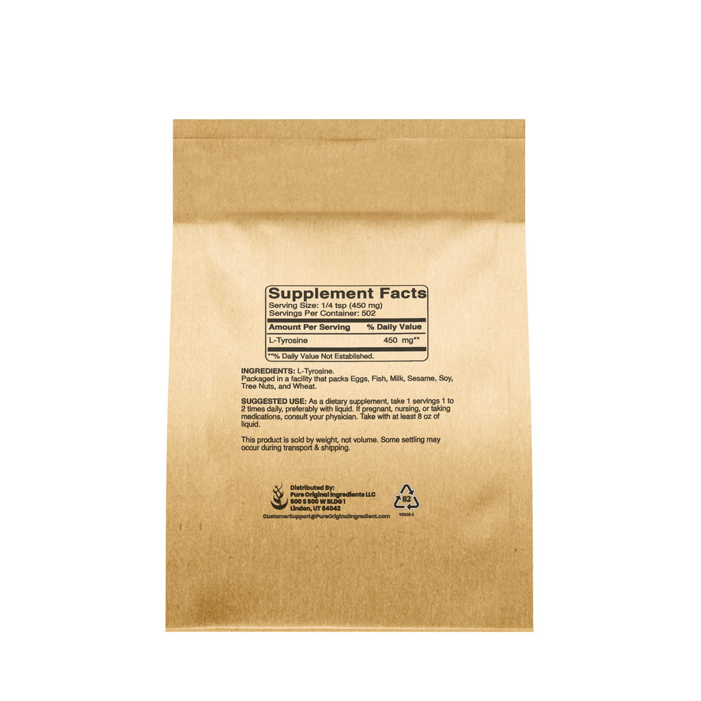 PURE ORIGINAL INGREDIENTS L-Tyrosine Powder Supplement