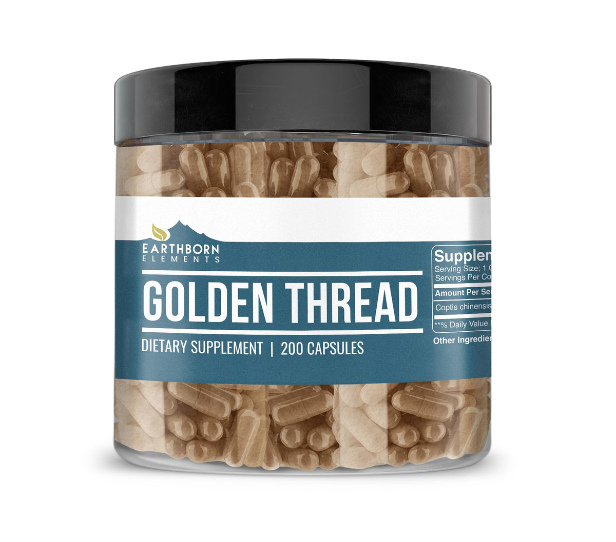 Earthborn Elements Golden Thread - 200 Capsules