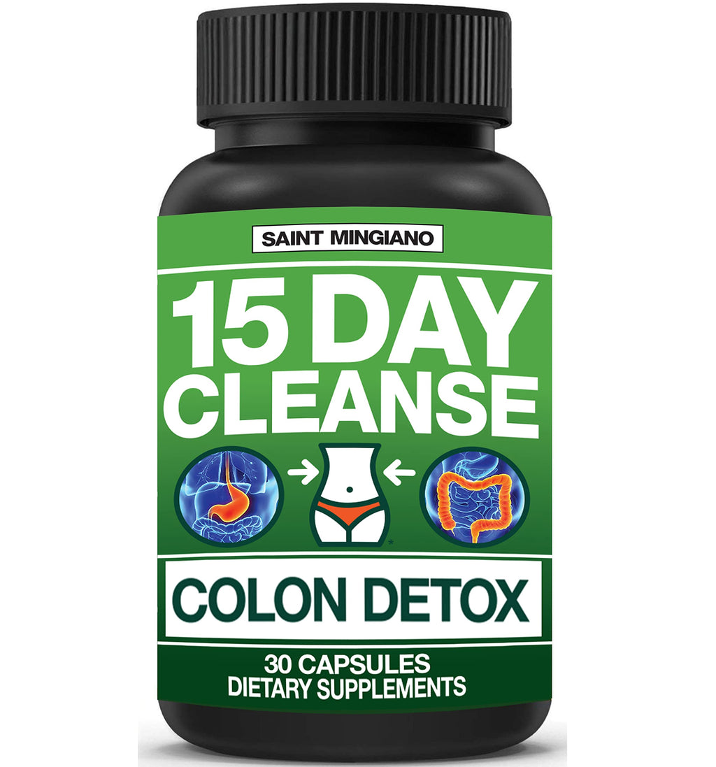 Saint Mingiano 15 Day Colon Cleanse - 30 Capsules