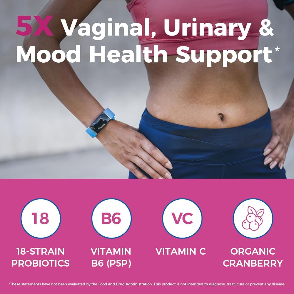 NewRhythm Probiotics for Women 100 Billion CFU - 60 Capsules - image 3