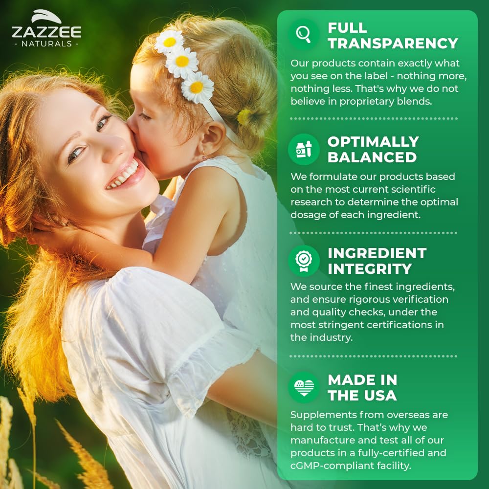 Zazzee USDA Organic Vitex Chasteberry - 120 Vegan Capsules - image 5