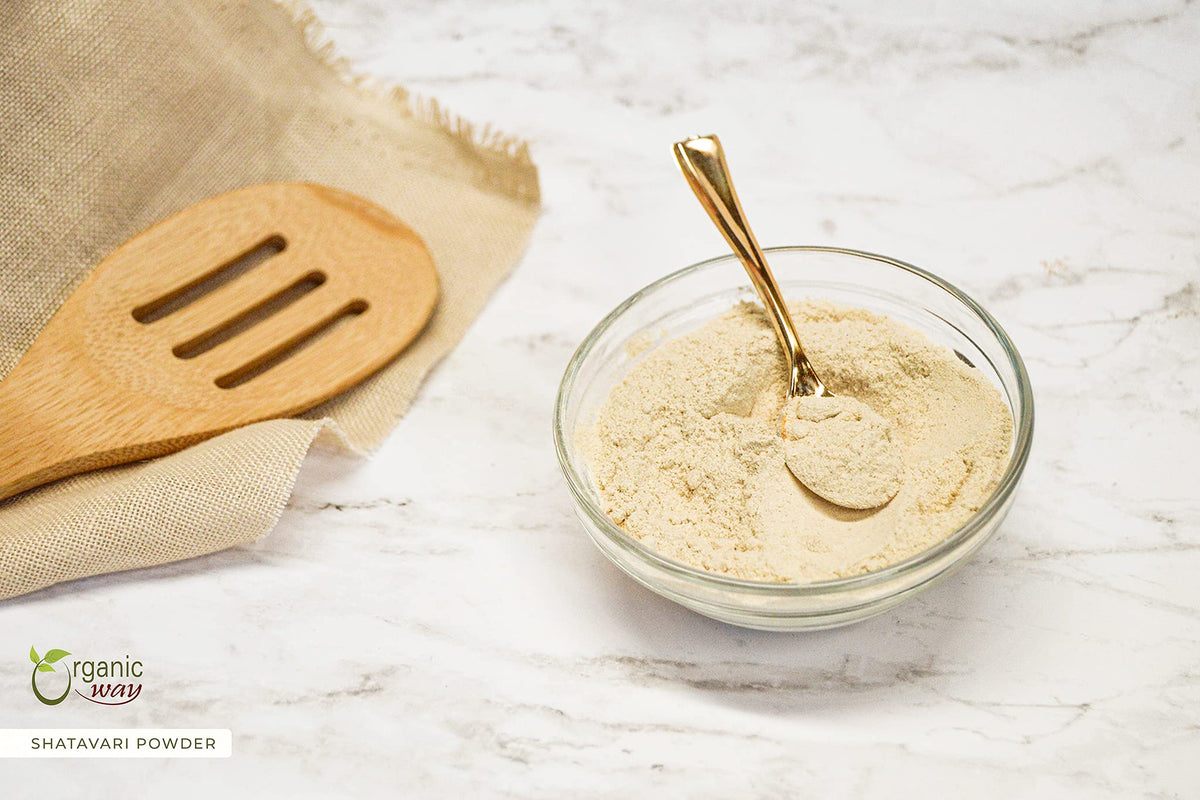 Organic Way Shatavari Powder - 4 Oz - image 2